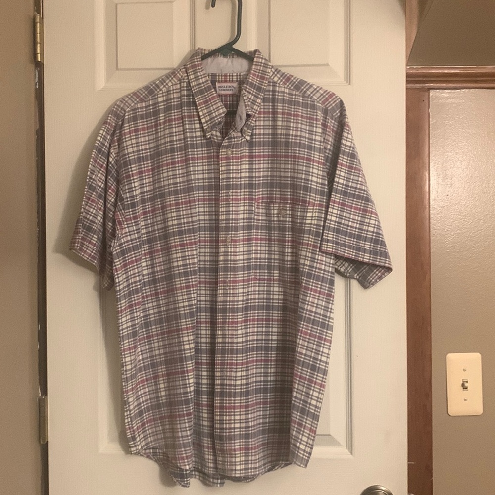 Plaid Bugle Boy short sleeve button up